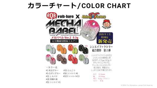 ロブルアー メカバベル シリーズ/ Rob Lure MECHA BABEL series