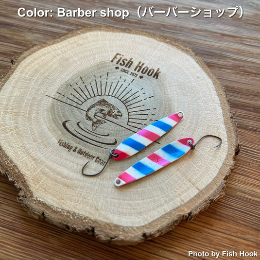 i Jet Link × Fish Hook | アイジェットソード Barber Shop | 水中でくるくる、釣れたら楽しそうじゃないですか。