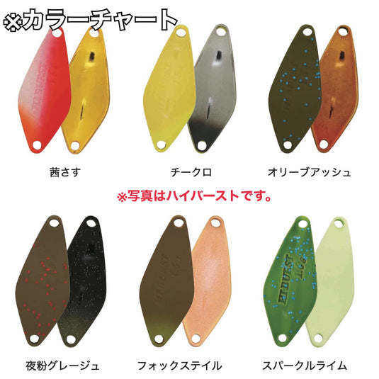 ヴァルケイン ハイバースト 1.0g & 1.3g &1.6g 【有頂天カラー】