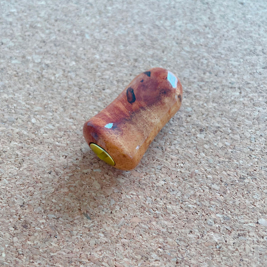 わたらせ樹脂工房 ウッドノブ シマノ 左用 01 / Watarase Resin Studio Wood knob Shimano for left