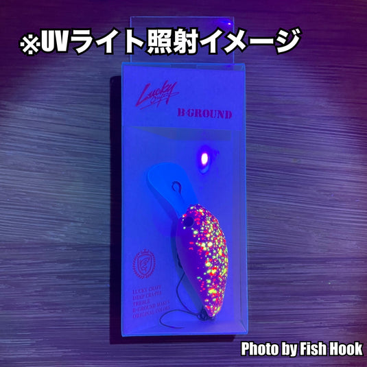 Lucky craft ×B−GROUND ディープクラピー  ストロベリーカラフルホイップ