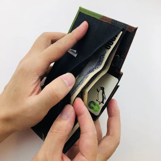 WEEKEND(ER)＆Co.  coruri cordura WOODLAND 小型財布