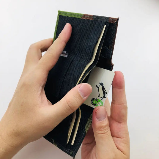 WEEKEND(ER)＆Co.  coruri cordura WOODLAND 小型財布