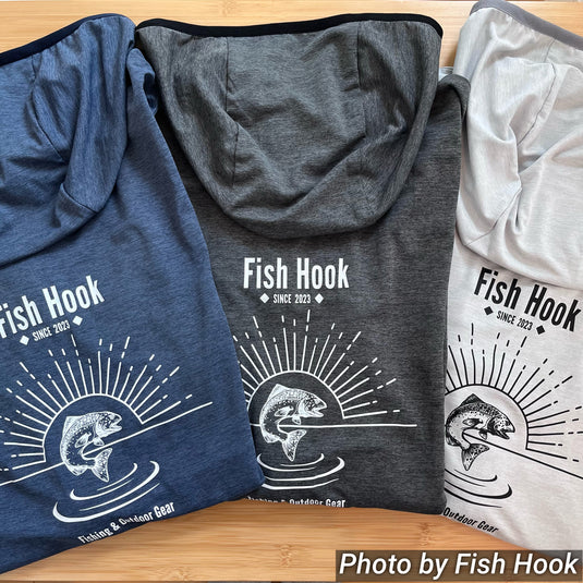 Foxfire × Fish Hook | 釣りにも、街にも。SC ジップフーディー（限定ステッカー付き）