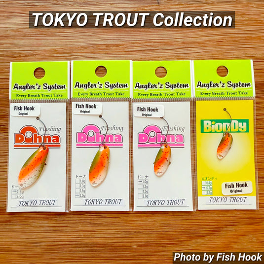 【Bespoke of Fish Hook】 アングラーズシステム TOKYO TROUT コレクション  /【Fish Hook 0riginal 】Angler'z System TOKYO TROUT Collection