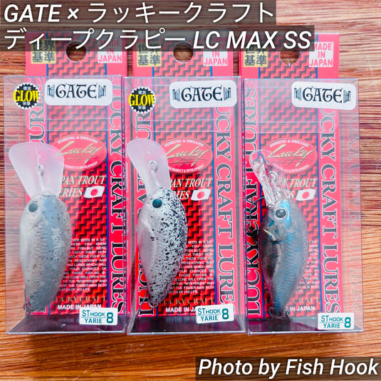 GATE × ラッキークラフト  ディープクラピーLC MAX SS / GATE ×Lucky Craft  Deep Cra-Pea LC MAX SS