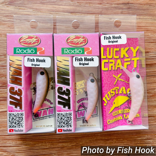 【Bespoke of Fish Hook 】ラッキークラフト ワウ シリーズ リバースサクラミソ /【Bespoke of Fish Hook 】Lucky Craft WAH reverse SAKURAMISOseries