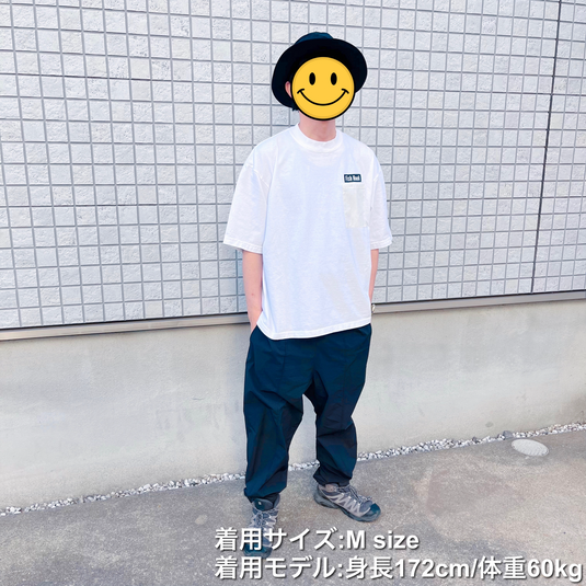 【ご予約製品】（2026年春お届け予定）amu × Fish Hook amuca®素材のコラボ Tシャツ