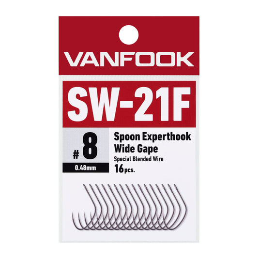 VANFOOK SW-21F スプーンエキスパートフック ワイド ファインワイヤー